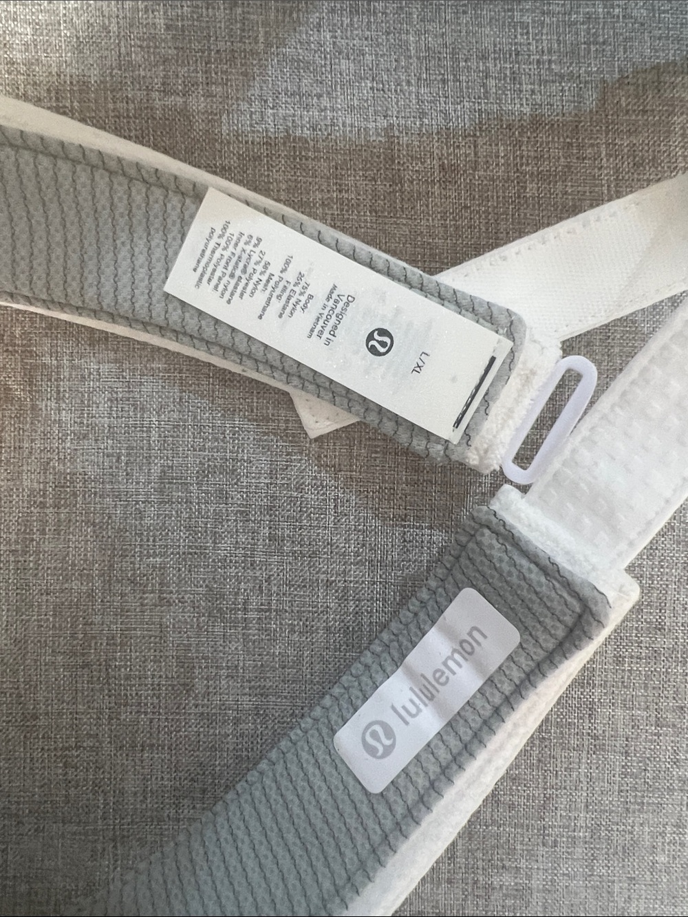 NWOT / lululemon Removable Sweatband All-Sport Visor - Picture 5 of 5